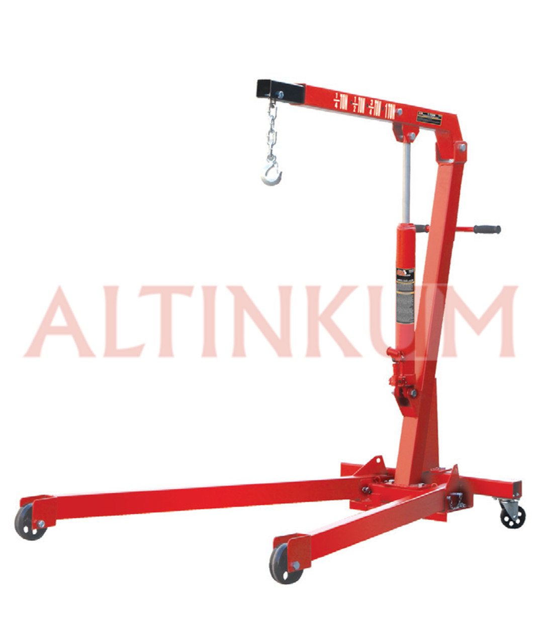 Bigred T31002 Üç Ayaklı Vinç 1 Ton (Katlanır)